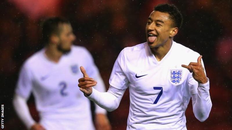 Jesse Lingard scored England's winner in the group match against Sweden at the Under-21 European Championships in 2015 England call up United winger Jesse Lingard for World Cup qualifiers